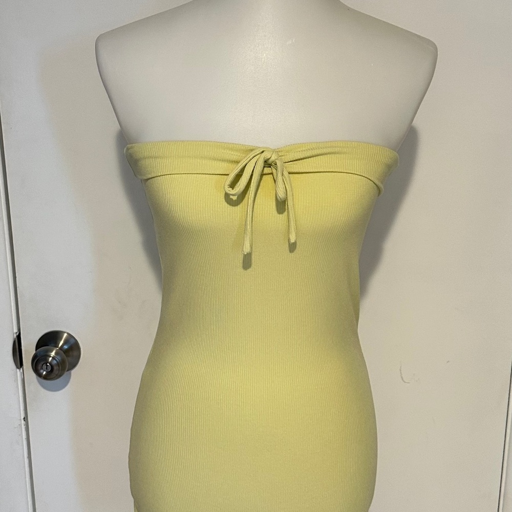 Beginning Boutique Francis Yellow Mini Dress - Size 6 - NEW‎ With Tags.